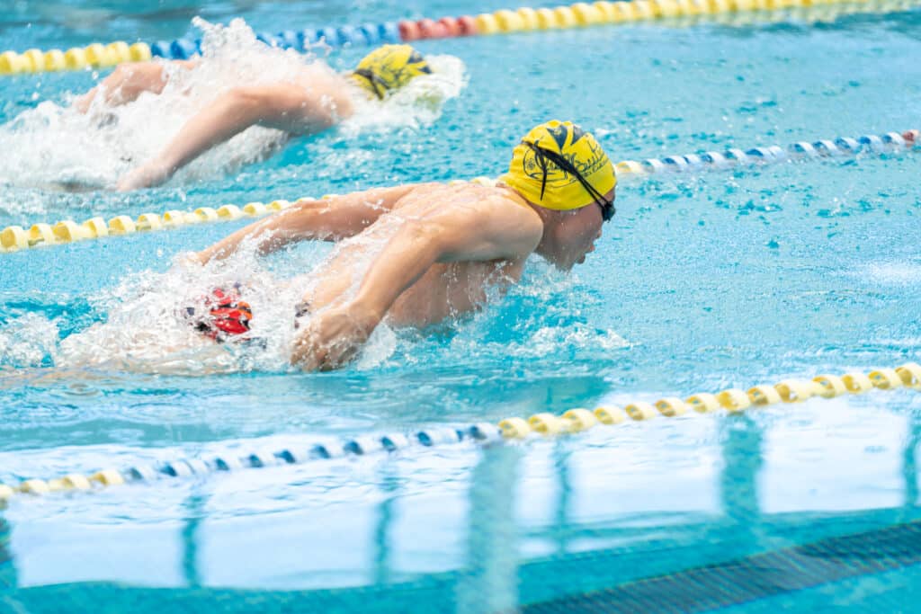 Equipo de natación del CLub Náutico Santa Eulalia